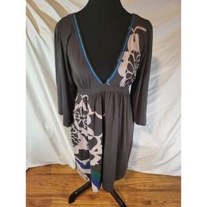 NWT Ringspun Tiger Treasure Brown Dress  Tunic Size Small